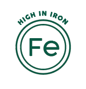 high on iron