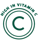 High in vitamin C