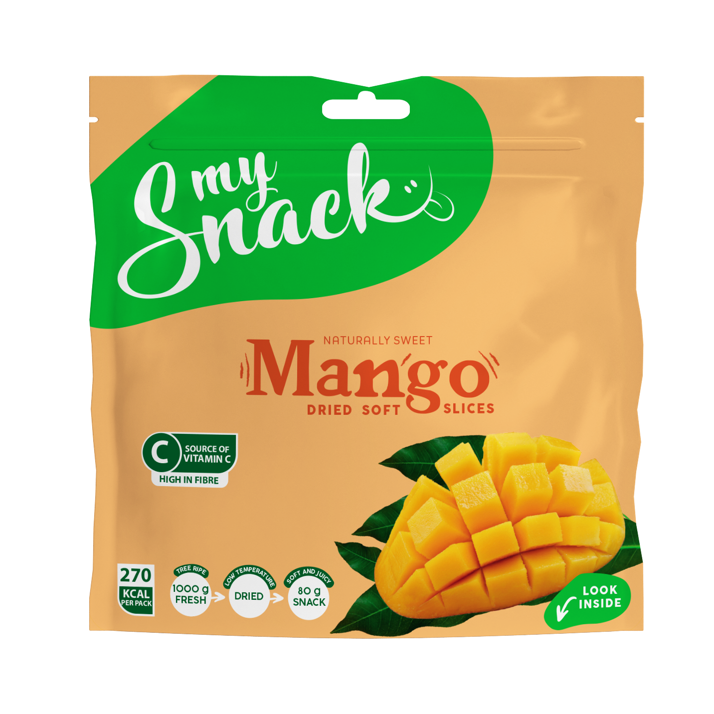 Mango snack pack front