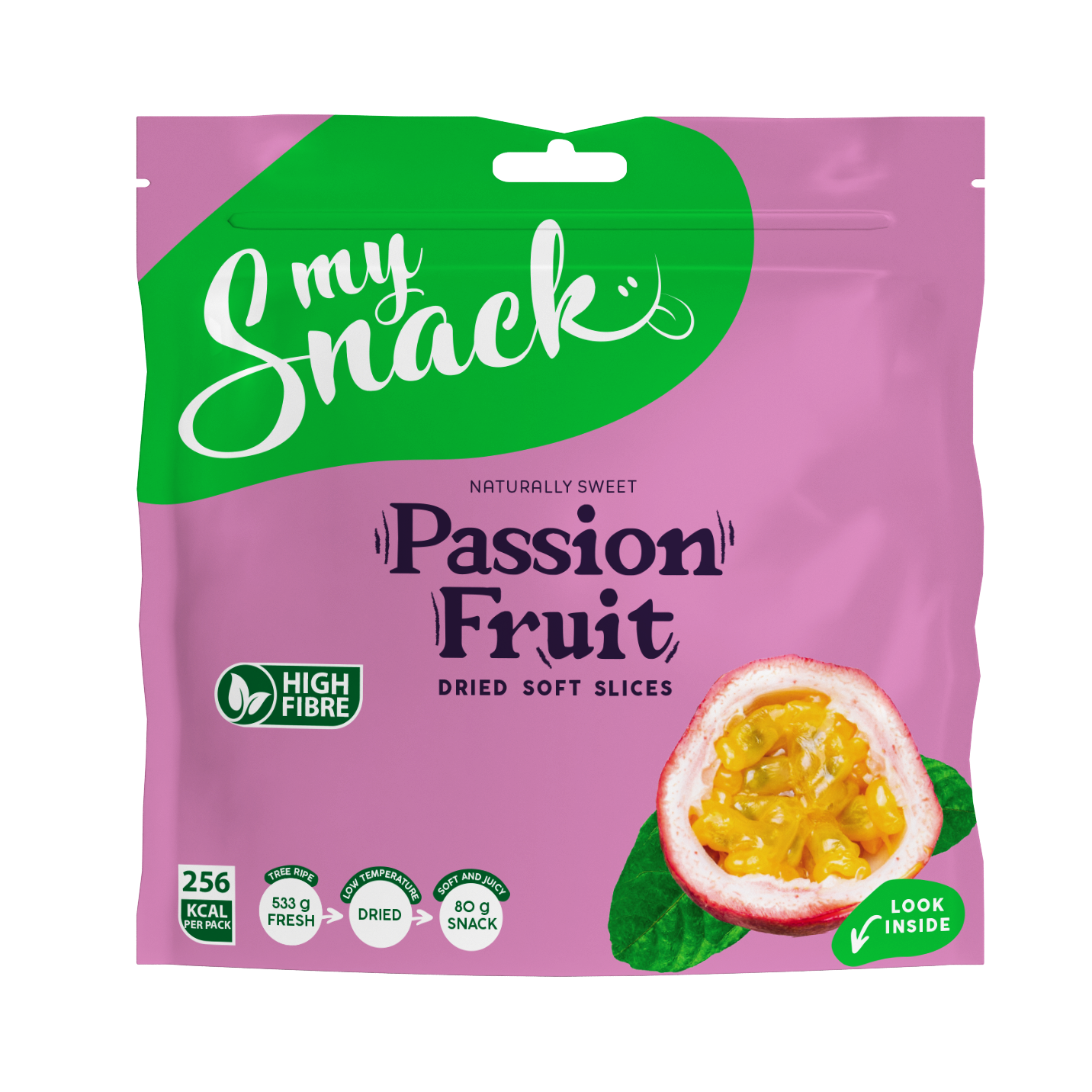 Passion snack pack front